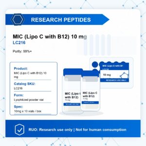 MIC (Lipo C with B12) 10 mg