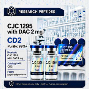 CJC 1295 with DAC - 2mg x 10 vials / box - $270