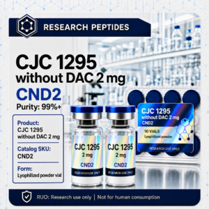 CJC 1295 without DAC - 2mg x 10 vials / box - $90