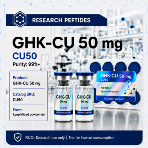 GHK-CU - 50mg x 10 vials / box - $60