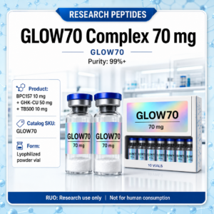 GLOW(BPC157 10mg+GHK-CU50mg+TB500 10mg)