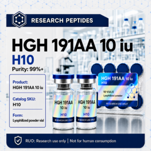 HGH 191AA(Somatropin) - 10iu x 10 vials / box - $120