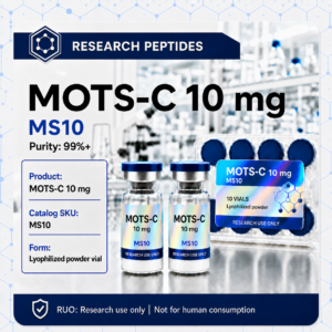 MOTS-C - 10mg x 10 vials / box - $175