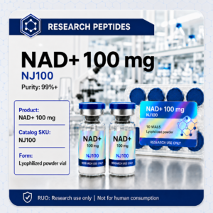NAD+ - 100mg x 10 vials / box - $50