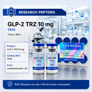 GLP-2 TRZ - 10mg x 10 vials / box - $150