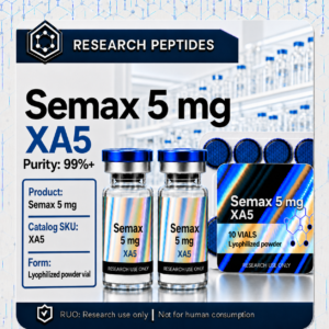 Semax - 5mg x 10 vials / box - $85